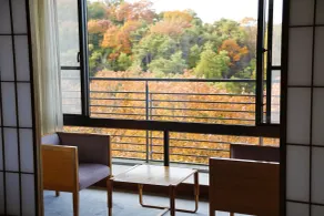 Ginsuisou Choraku - Vue de la chambre