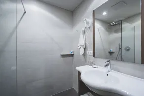 Hotel Bergland - Badezimmer