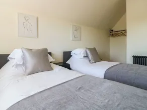 Cottage avec jardin - Chambre