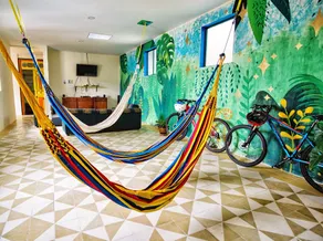 Golden Frog Manizales - Lobby sitting area