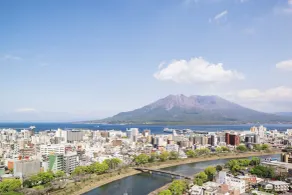 Sheraton Kagoshima - Ausblick vom Zimmer