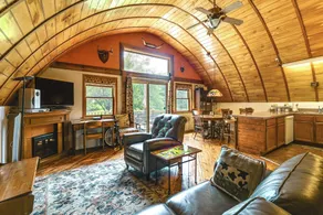 Hike & Fish: Delaware River Cabin w/ Views - Interior