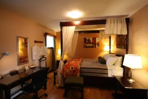 Motel Le JoliBourg - Vue de la chambre