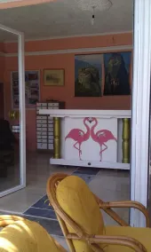 Flamingo Apartments by CorfuEscapes - Reception