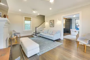 Walk to Roanoke River Greenway: Mountain-view Home - Innenbereich
