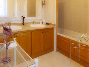 Chateau de Murviel - Salle de bain