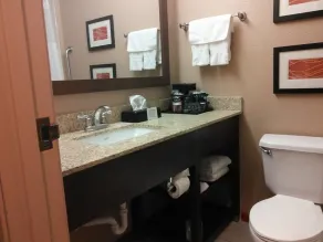 Quality Inn I-70 Near Kansas Speedway - Salle de bain