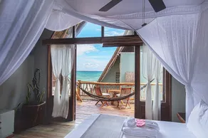 Ahau Beachfront Tulum Hotel - Vista dalla camera