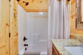 Mountain View & Fire Pit: Updated Murphy Cabin! - Interior