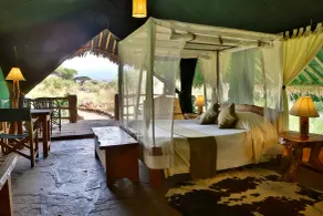 Kibo Safari Camp - View from room