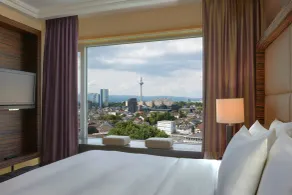Hilton Frankfurt City Centre - Vue de la chambre