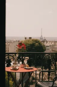 Terrass" Hotel - Vue de la chambre