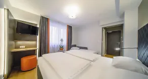 PLAZA INN Rieker Stuttgart Hauptbahnhof - Vue de la chambre