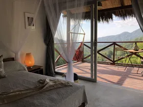 Reserva Natural Tierra Adentro - Ausblick vom Zimmer