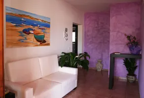 B&B Villa Francesco - Siddeområde i lobbyen