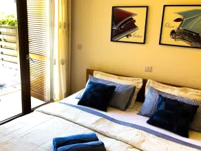 Angelos Junior Villa with pool HG22 - Chambre