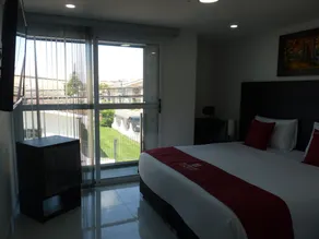 Hotel Business Center - View from room
