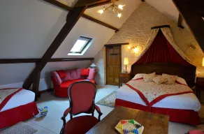 Hôtel Le Manoir De Mathan Crépon à la campagne 5 mn d'Arromanches et 10 mn de Bayeux - Zimmer