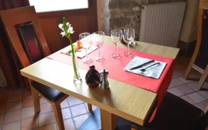 Logis Hôtel La ferme du Blanchot - Ristorante