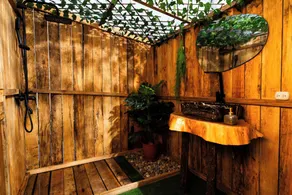 Look & Luck Glamping by David - Bathroom