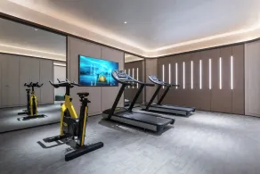 Orange Crystal Hotel Yantai Binhai Square - Gimnasio