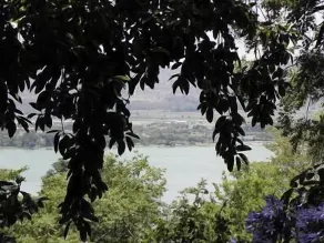 Bali at Scenic Haven Lodge in Hartbeespoort - Ausblick vom Zimmer