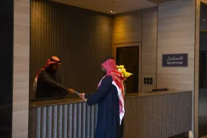Manazel Aldiafah serviced Apartments AlSulymaniyah - Reception
