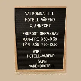 Hotell Värend - Reception