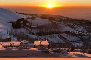 Faqra Hills Hotel - Udsigt fra værelset