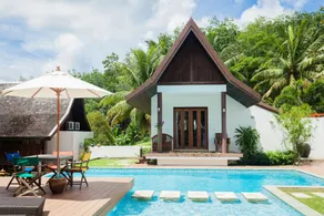De Chom Villa - Vue de la chambre