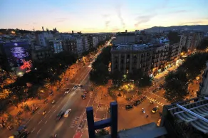 Hotel Barcelona Universal - Ausblick vom Zimmer