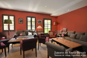 Les Jardins de Saint Benoît - Lounge i lobbyen