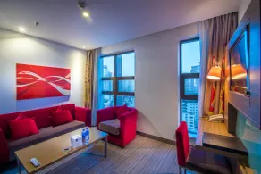 Novotel Guiyang Downtown - Ausblick vom Zimmer