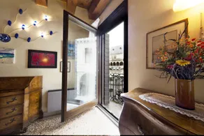 PadovaResidence Apartments - vista Piazza delle Erbe e Palazzo della Ragione - Vue de la chambre