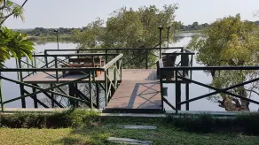 Caprivi River Lodge - Utsikt fra rommet