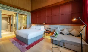 Meliá Shanghai Parkside - Ausblick vom Zimmer