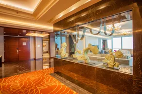Hilton Shijiazhuang - Ausblick vom Zimmer