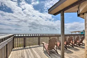 Beachfront Serenity in Galveston! Group-Ready Home - Interiør