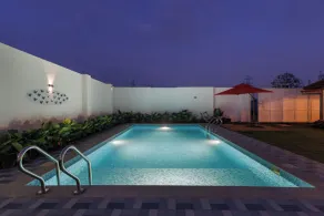 Dew Drop Villa by StayJade 3BHKPvt Pool Garden - Pool