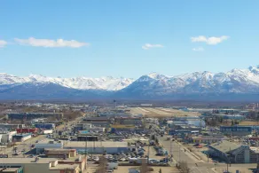 Sheraton Anchorage Hotel - View from room