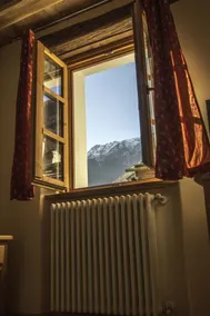 Le Petit Fenestrelle Albergo Diffuso - Ausblick vom Zimmer