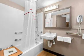 Red Roof Inn Harrisburg North - Bathroom