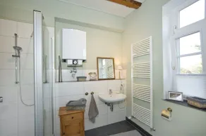 Kutscherstube Gutshof Fürstenberg - Badezimmer