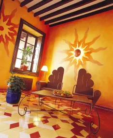 Palacio Sant Salvador - Coin salon dans le hall