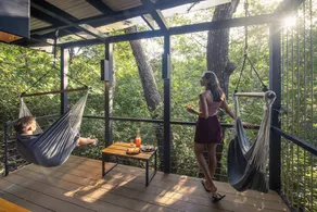 Rio Perdido Hotel & Thermal River - Ausblick vom Zimmer