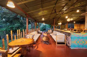 Jungle Hut Resort - Coin salon dans le hall