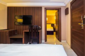 Joygate Hotel & Suites - Ausblick vom Zimmer