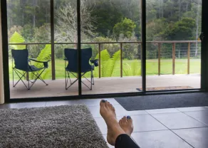 Tyenna River Cottages - Zona de estar