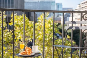 Hôtel Edouard VI - Vue de la chambre