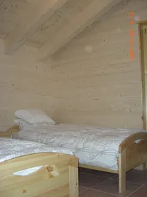 Dörren skidor från en \"choklad låda\" schweizisk skidby. - Image 5